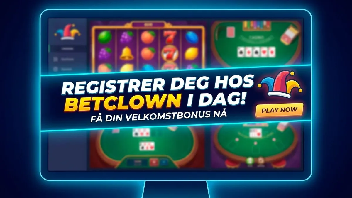 Registrer deg med bonus